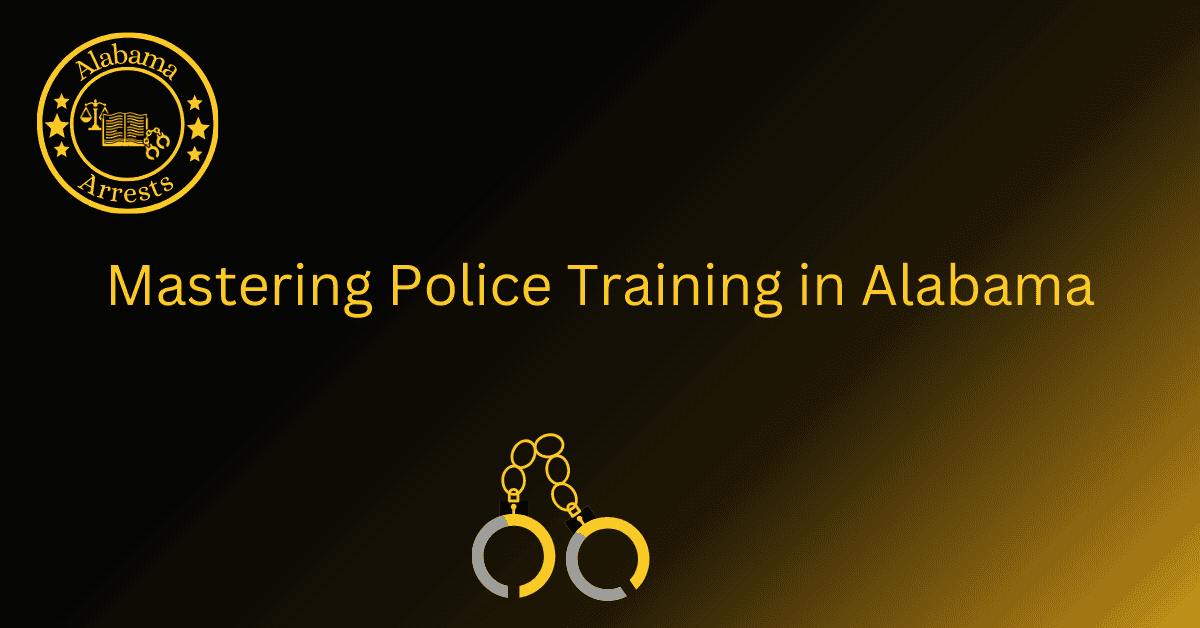 Mastering Police Training in Alabama